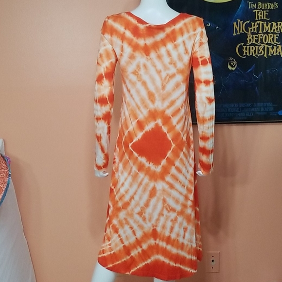 $5☃️Romeo & Juliet Tie Dye High Low Dress Small - Picture 2 of 10